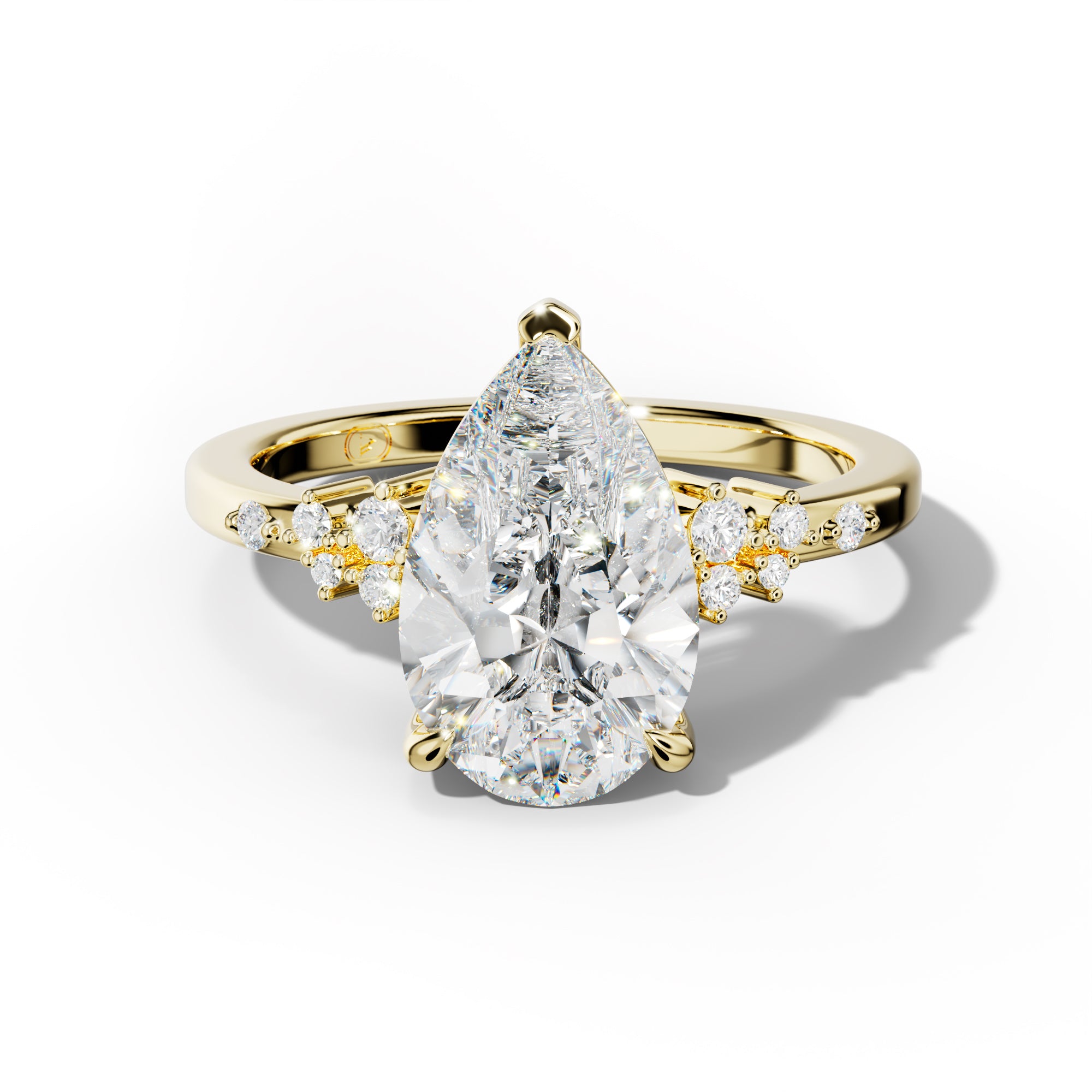 Elise Pear Shape Engagement Ring